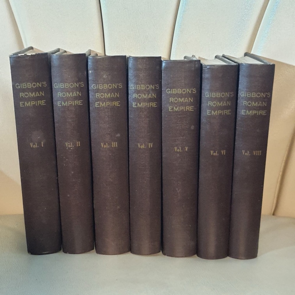 Vintage‎ Gibbon's Roman Empire –7 Of 8-Volume Set (1887 John Murray Edition)